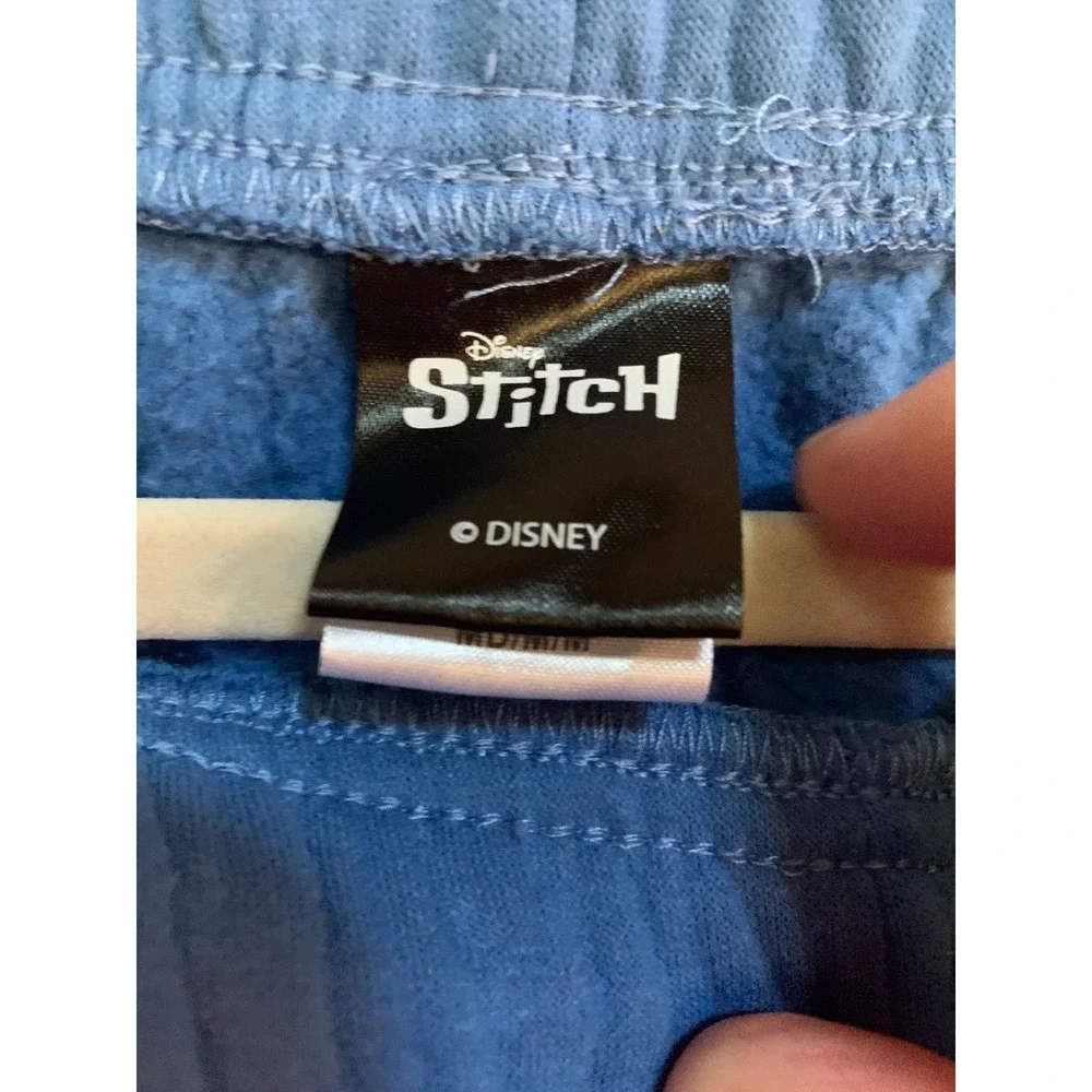 Disney Lilo & Stitch Blue‎ Sweatshirt and Joggers Lounge Set Womens Medium
